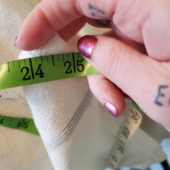 Mountain Hardware Ivory Fleece Quarter Zip Pullover Women's Size Large - Picture 11 of 11